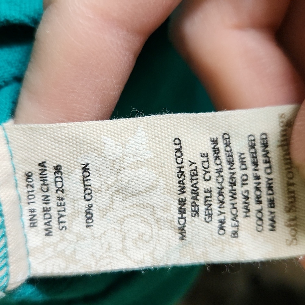 🎁Soft Surroundings Top sz L - Picture 10 of 10